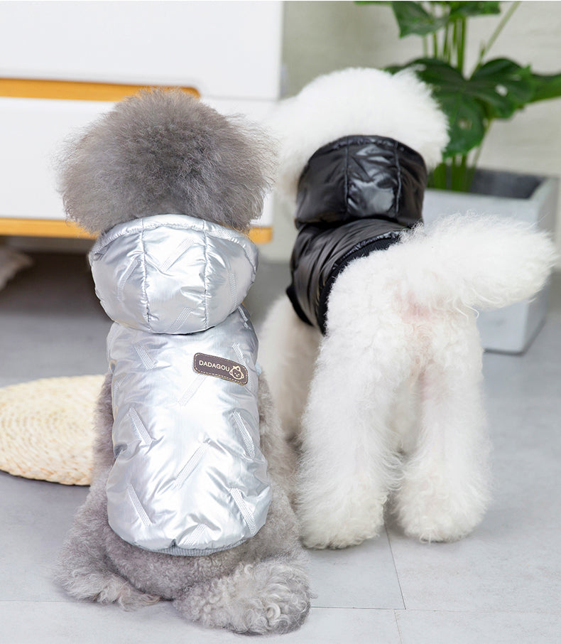 Puppy Padded Warm Winter Four-Legged Cotton Coat