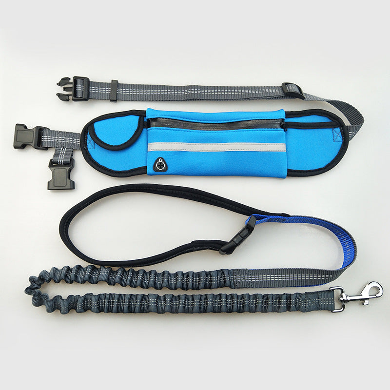 Pet Supplies Waterproof Waist Bag Sports Running Leash