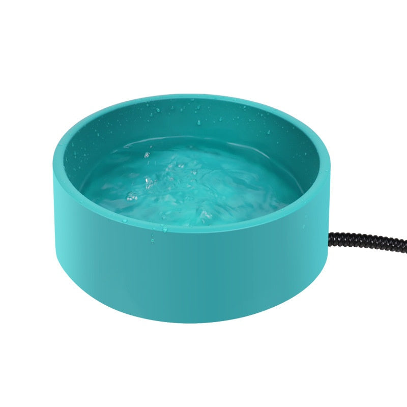 L Pet Heating Bowl Pet Tableware Anti-Fall Non-Slip Constant