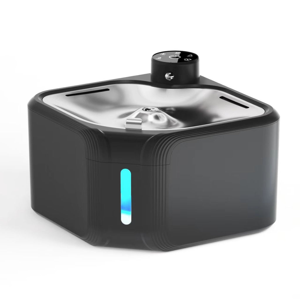 Stainless Steel Pet Water Dispenser Wireless Induction Automatic Water Outlet