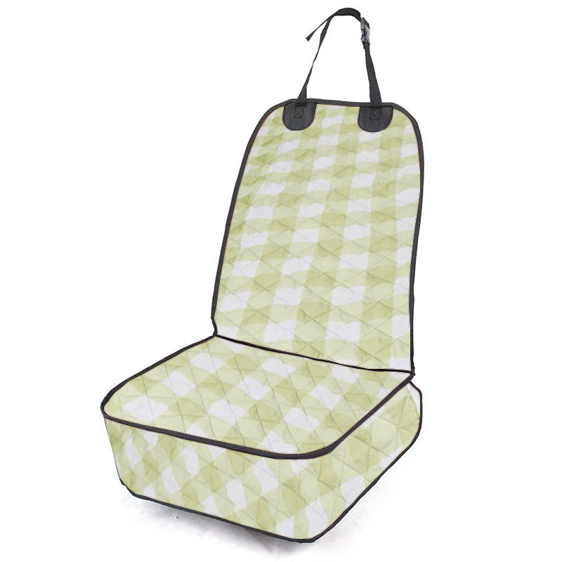 Oxford Cloth Pet Car Cushion Waterproof Vehicle-Mounted Dog Bed Co-Pilot