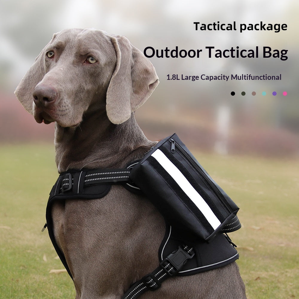 Cross-Border Dog Outdoor Backpack Multifunctional Velcro Dog Bag