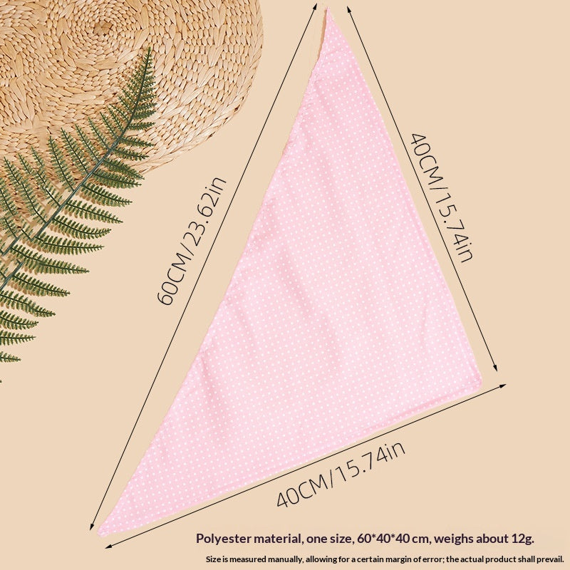 Four-Season Universal Triangle Pet Bib