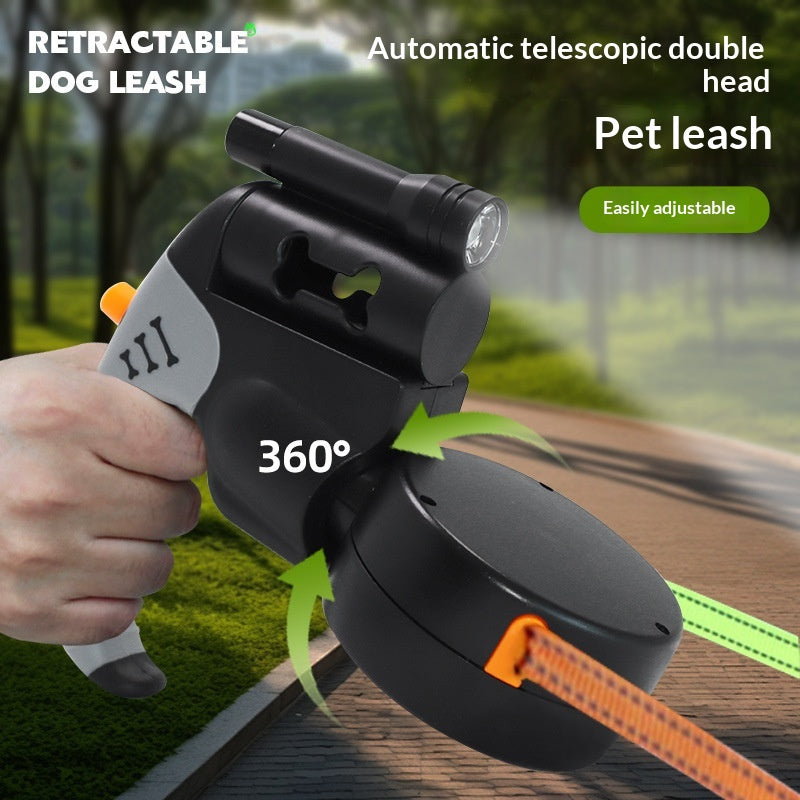 Anti Tangle Automatic Retractable Dog Lead