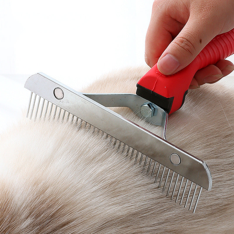 Extra-Large Dog Grooming and Deshedding Comb
