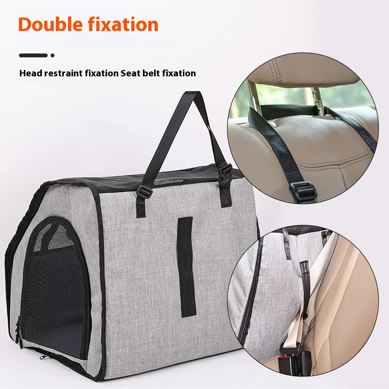 Portable Foldable Waterproof Pet Car Cage Mat