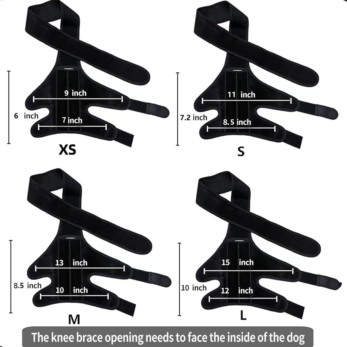 Dog Leg Injury Support Training Belt