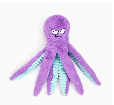 Stuffed Squeaky Octopus Dog Toy