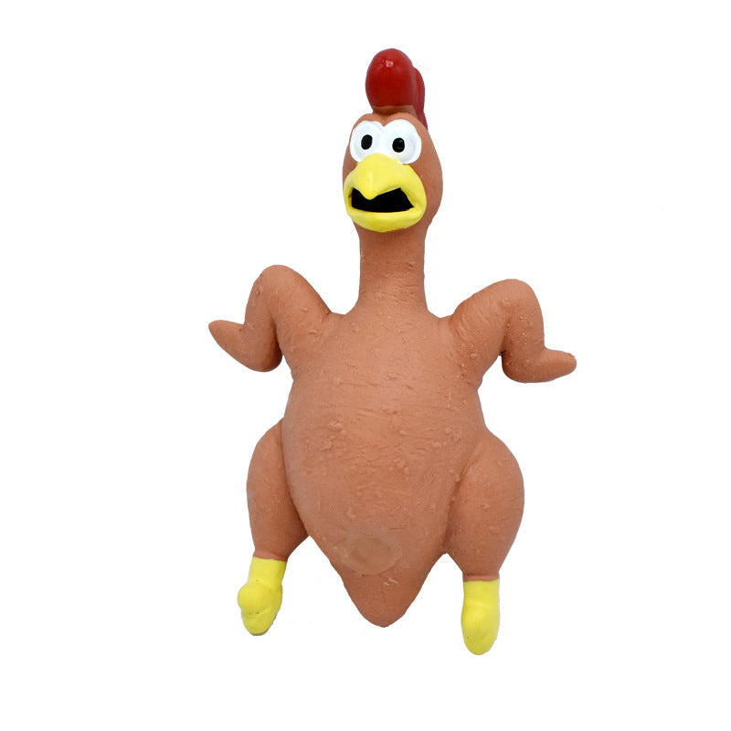 Screaming Chicken Vent Bite-Resistant Dog Sound Toy