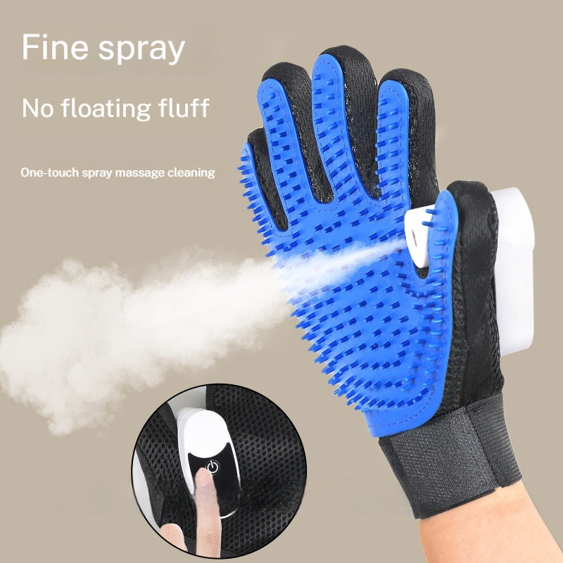 No-Rinse Pet Spray Glove And Sprayer