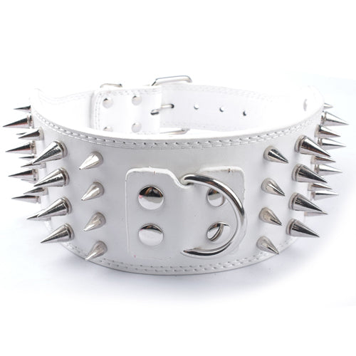 Pu Leather Big Dog Collar