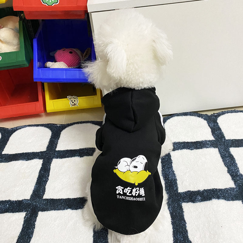 Cartoon Dog Clothes for Autumn and Winter