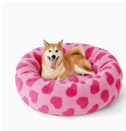 Round Four Seasons Warm Pet Bed