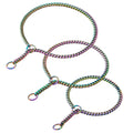 Pet Dog Leash Three-Piece Set Stainless Steel Reinforced Collar