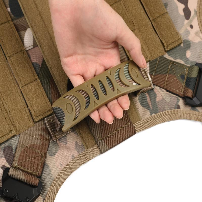 Pet Vest Dog Training 6-Piece Set Battle Suit