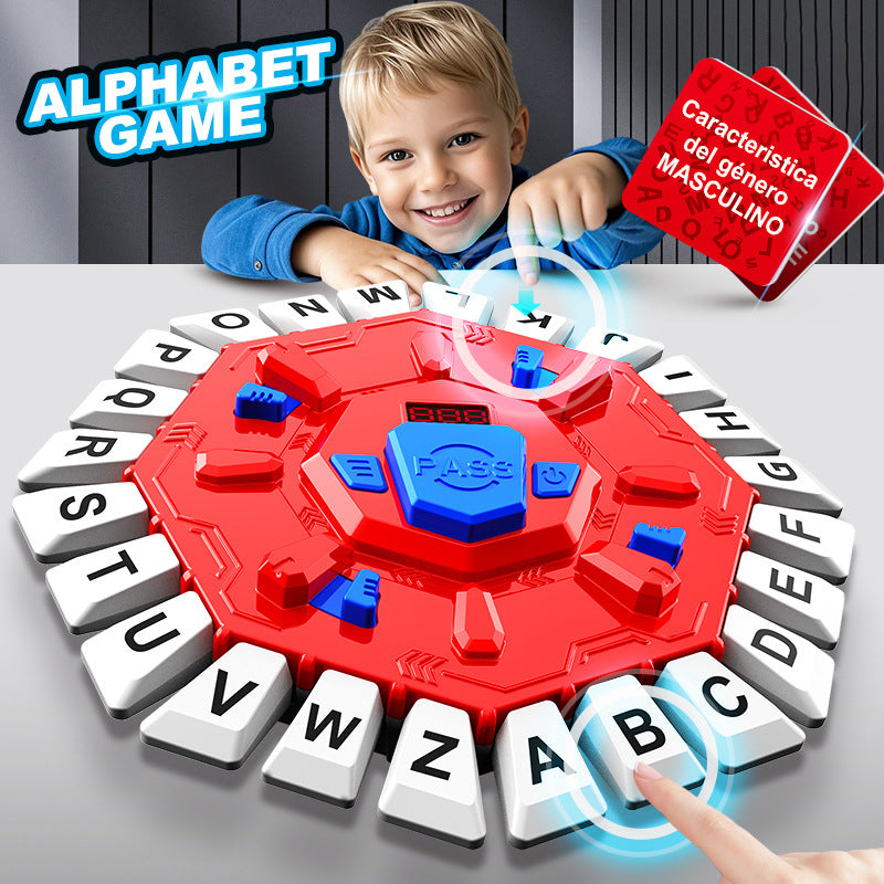 Multifunctional Crazy Letter Game Turntable Desktop Game