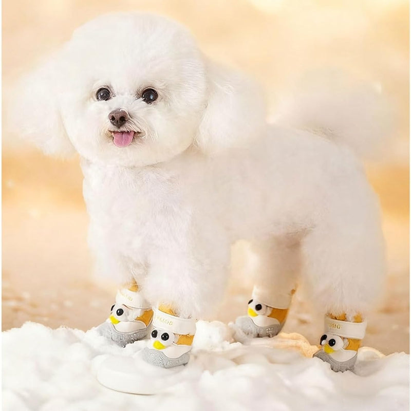 Thick Anti-Slip Winter Dog Shoes