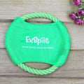 Dog Flying Rope Disc Toy