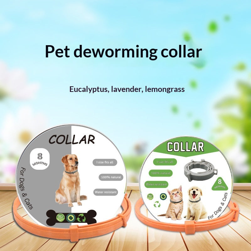 Pet Supplies Deworming Collar Stainless Steel