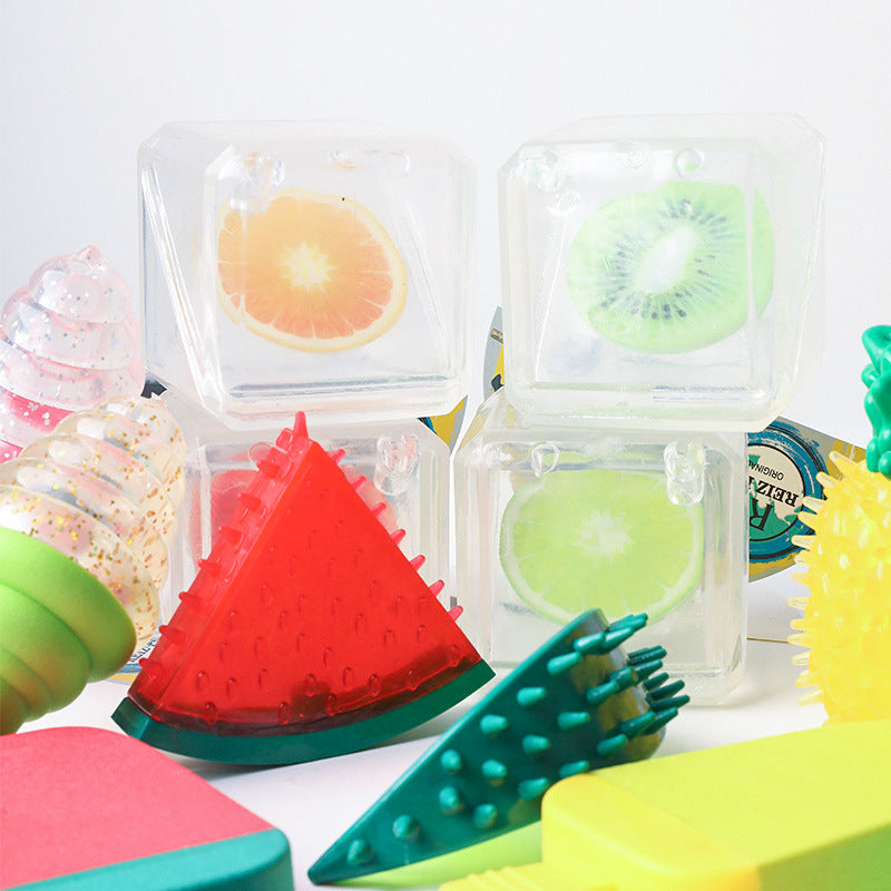 Dog Summer Fruit Frozen Toy