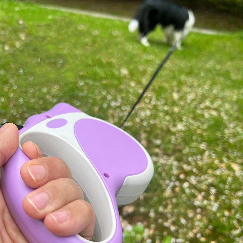 Retractable Dog Leash With Light