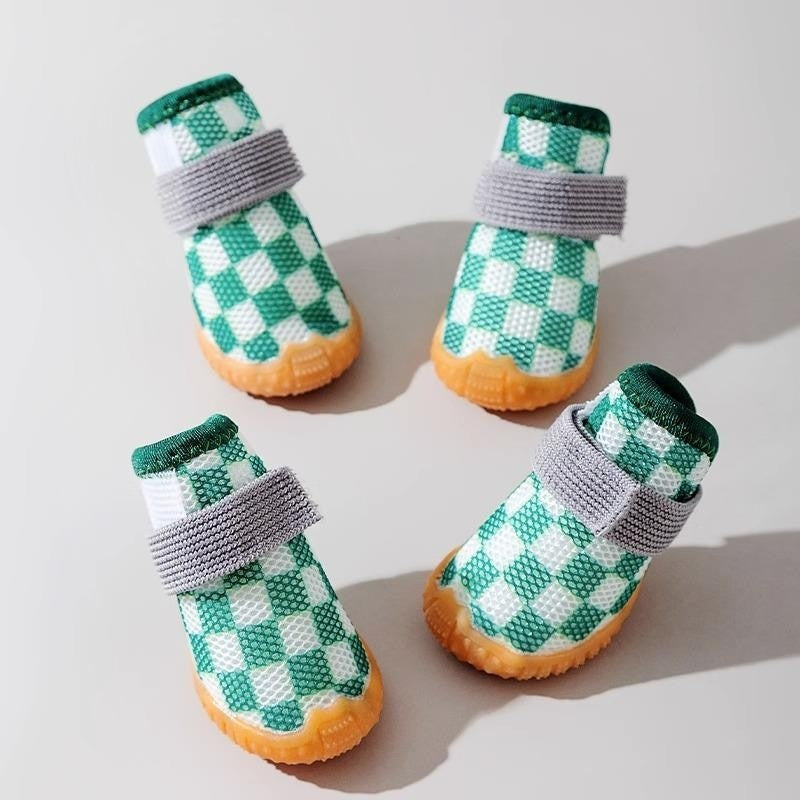 Breathable Non-Slip Mesh Dog Shoes For Summer