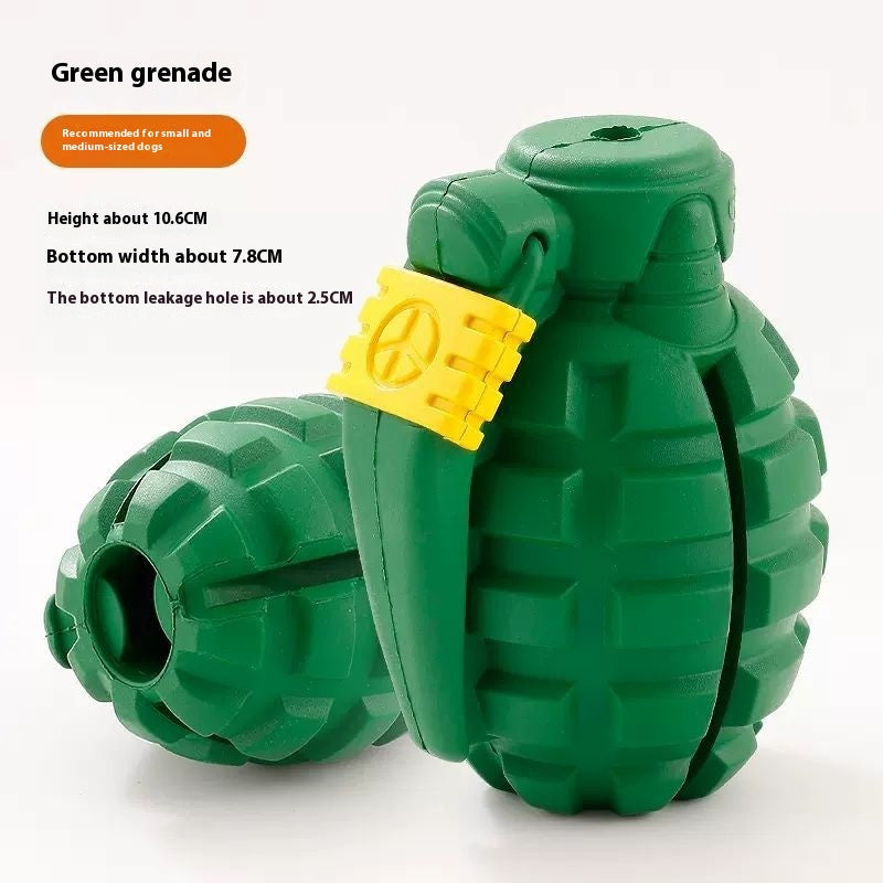 Dog Toy Food Leakage, Bite-Resistant, Non-Rotten, Molar Teeth Cleaning, Pet Self-Hi Relieving Stuffy