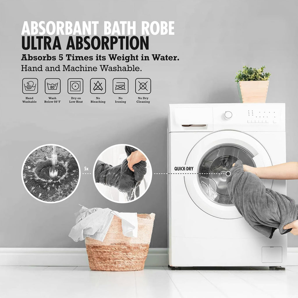Super Absorbent Dog Bathrobe Towel