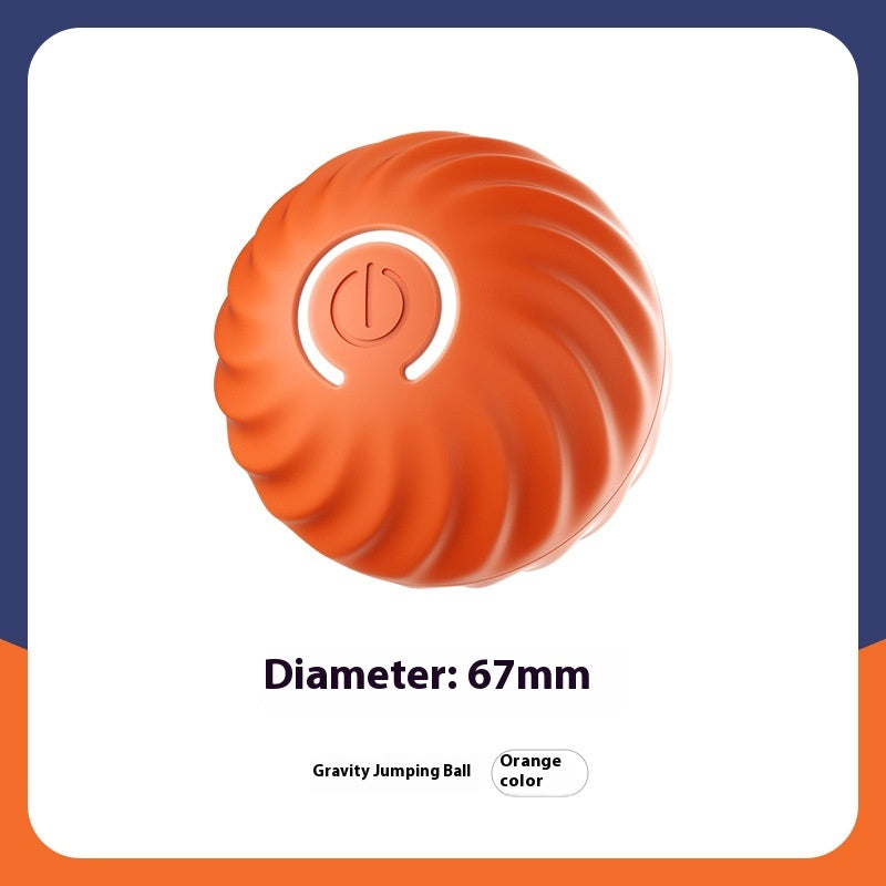 Gravity Jumping Ball Smart Rechargeable Dog Toy