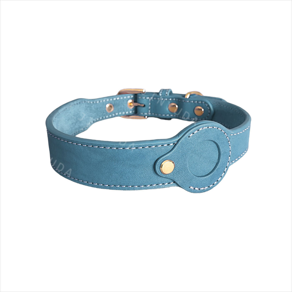 Full-Grain Cowhide Detachable Pet Leather Collar