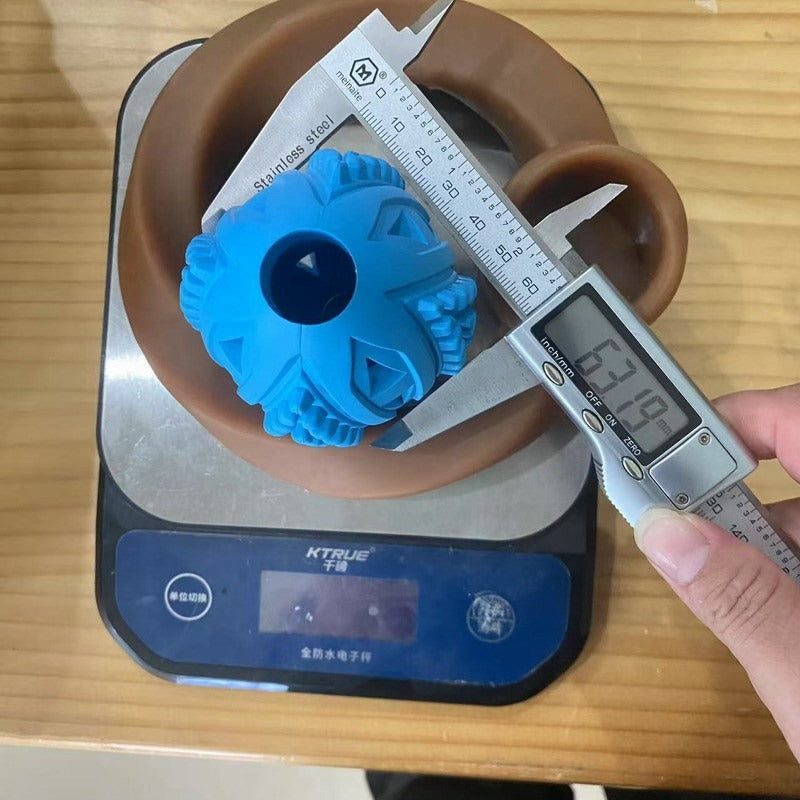 Rubber Pet Toys for Teething and Bite Resistance