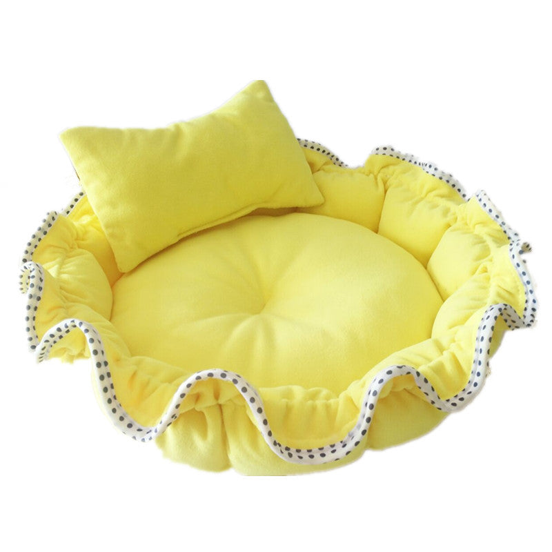 Soft Bud Shaped Small Pet Bed