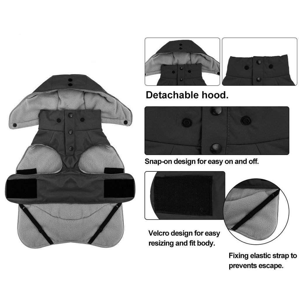 Water-Repellent Dog Cotton Vest