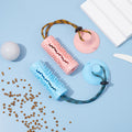 Multifunctional Dog Chew Food Dispenser With Suction Cup Pet Molar For Playing Biting Puppy Pulling Tugging