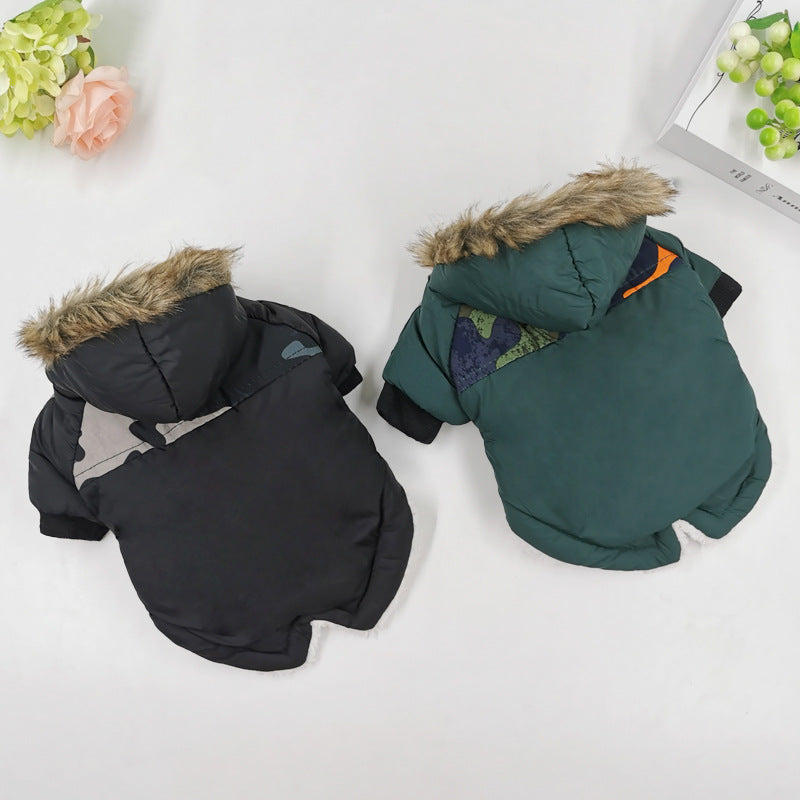 Winter Thickened Cotton Dog Coat