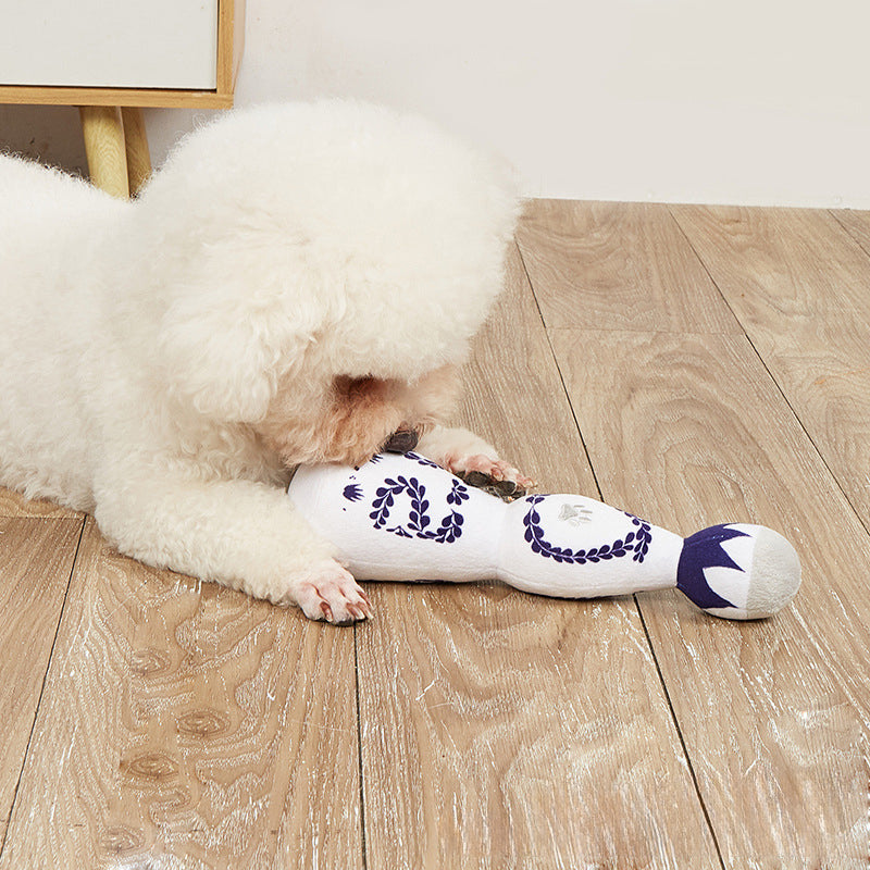 Funny Tequila Dog Toy Boujee Plush Dog Toy With Squeaker Funny And Cute Dog Toy For All Dog Sizes Great Dogbirthday Toy Alcohol Dog Toy