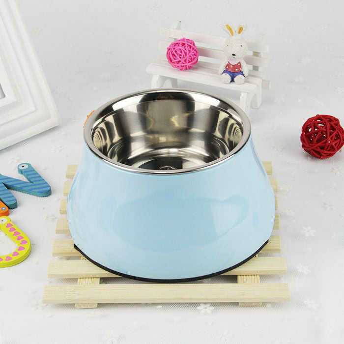 Top-Foot Single Mouth Non-Slip Pet Bowl