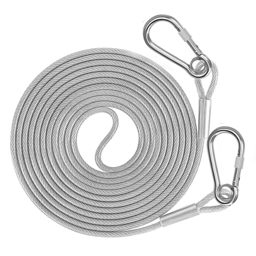 Cross-Border Bestseller Extended Dog Leash Stainless Steel Dog Chain