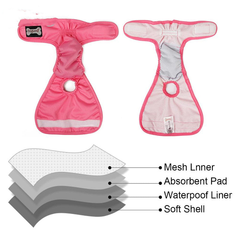 Breathable Polyester Bitch Physiological Pants