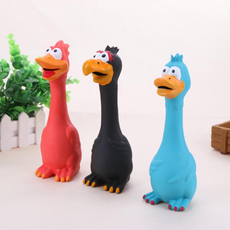 Bite-Resistant Screaming Chicken Dog Toy