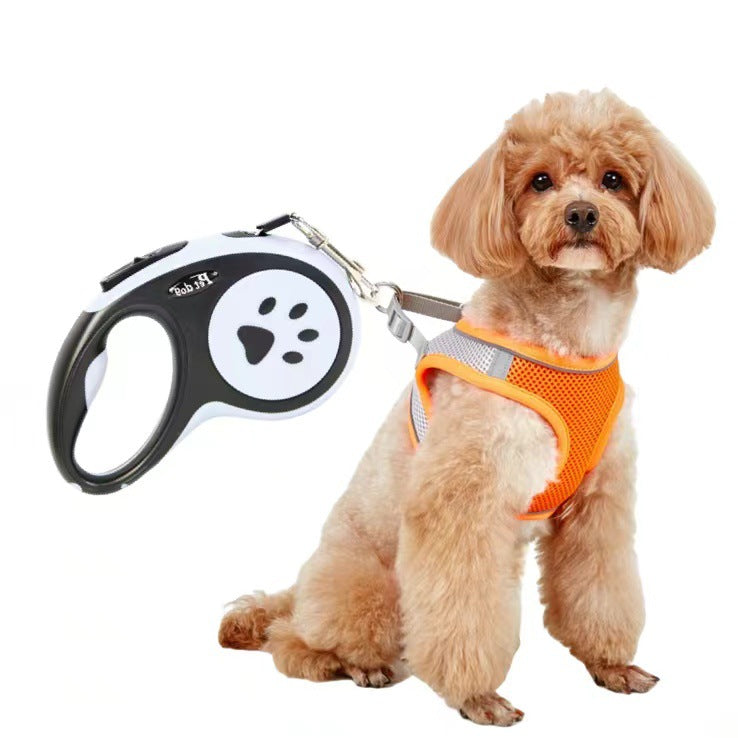 Breathable Small Dog Harness Leash