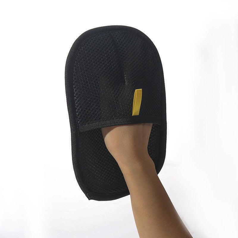 Five-Finger Static Dog Hair Removal Glove