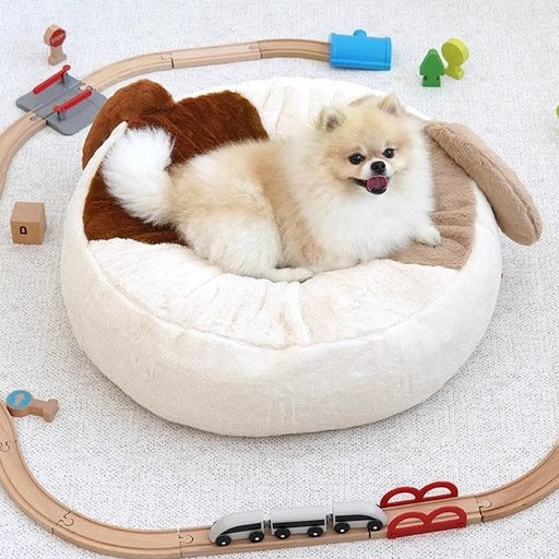Warm Removable Washable Pet Bed