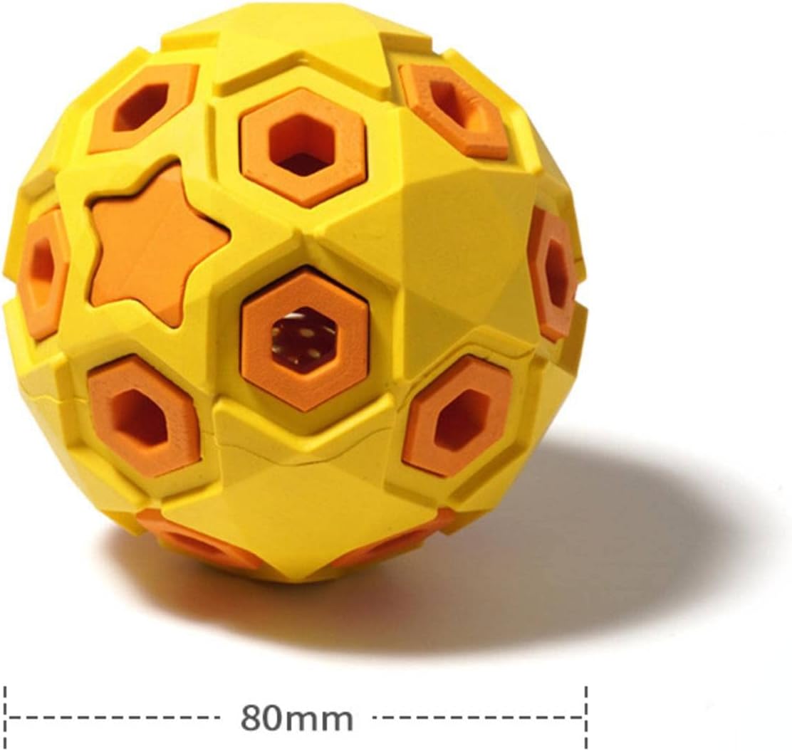 Dog Toy Bite-Resistant Anti-Stuffy Rugby Pet Big Dog Puppy Sound Tooth Cleaning Molar Toy