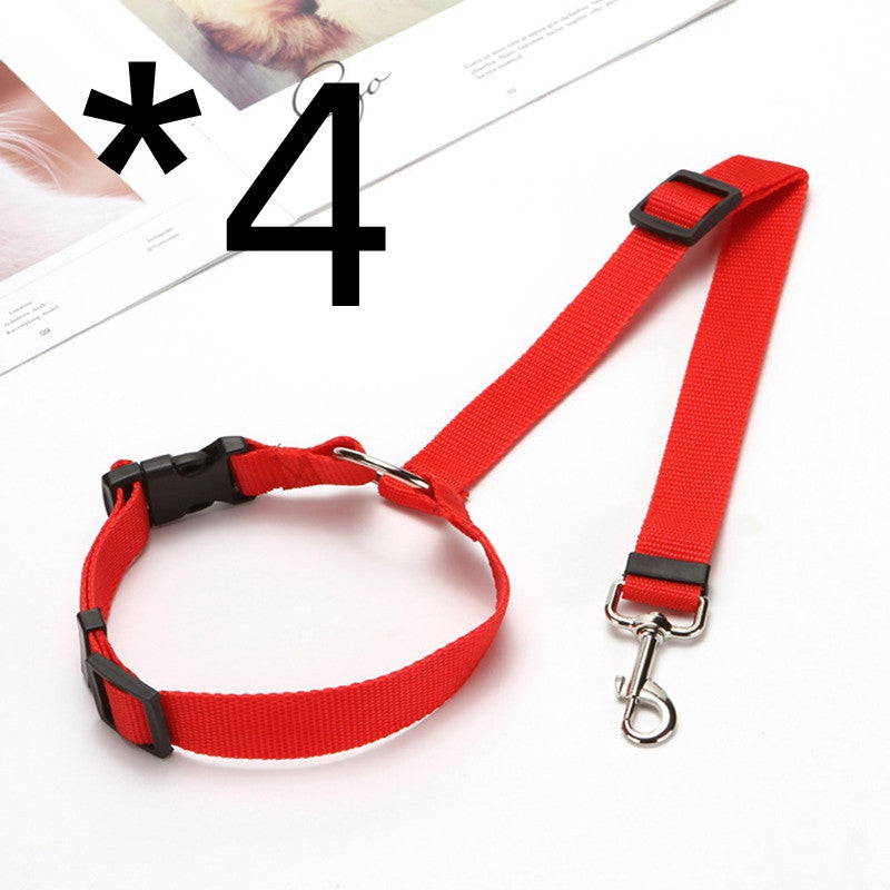 Pet Car Rear Seat Safety Leash
