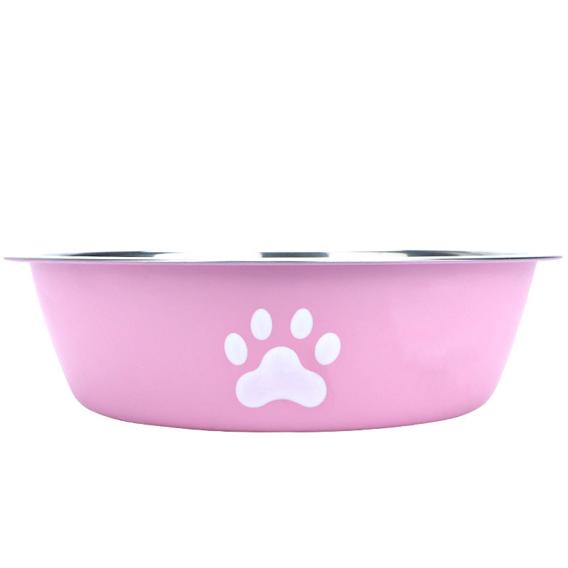 Stainless Steel Non-Slip Pet Bowl Dog Bowl