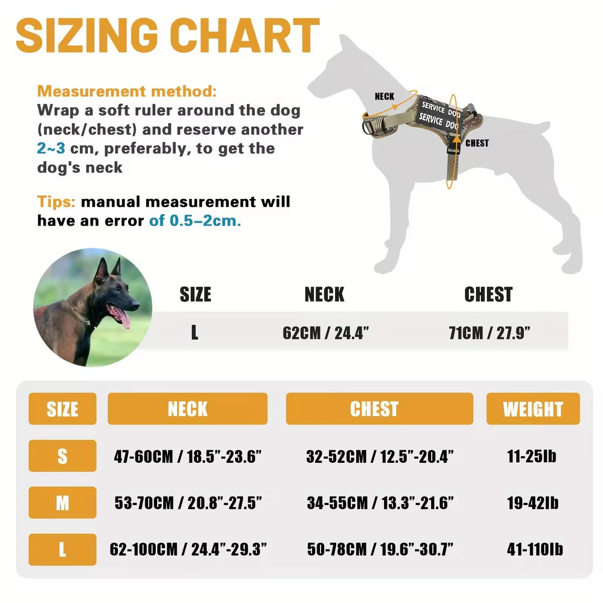 Tactical No-Pull Dog Harness With Handle
