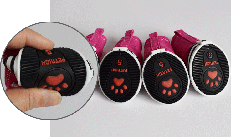Waterproof Non-Slip Denim Dog Shoes