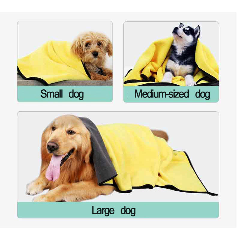 Absorbent Pet Bath Towel