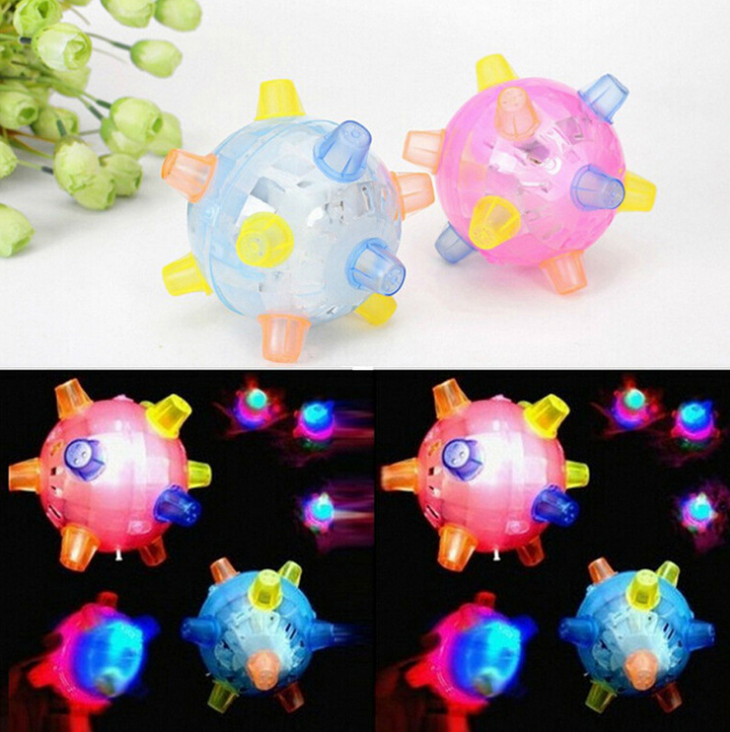 Glowing Dancing Ball Dog Toy